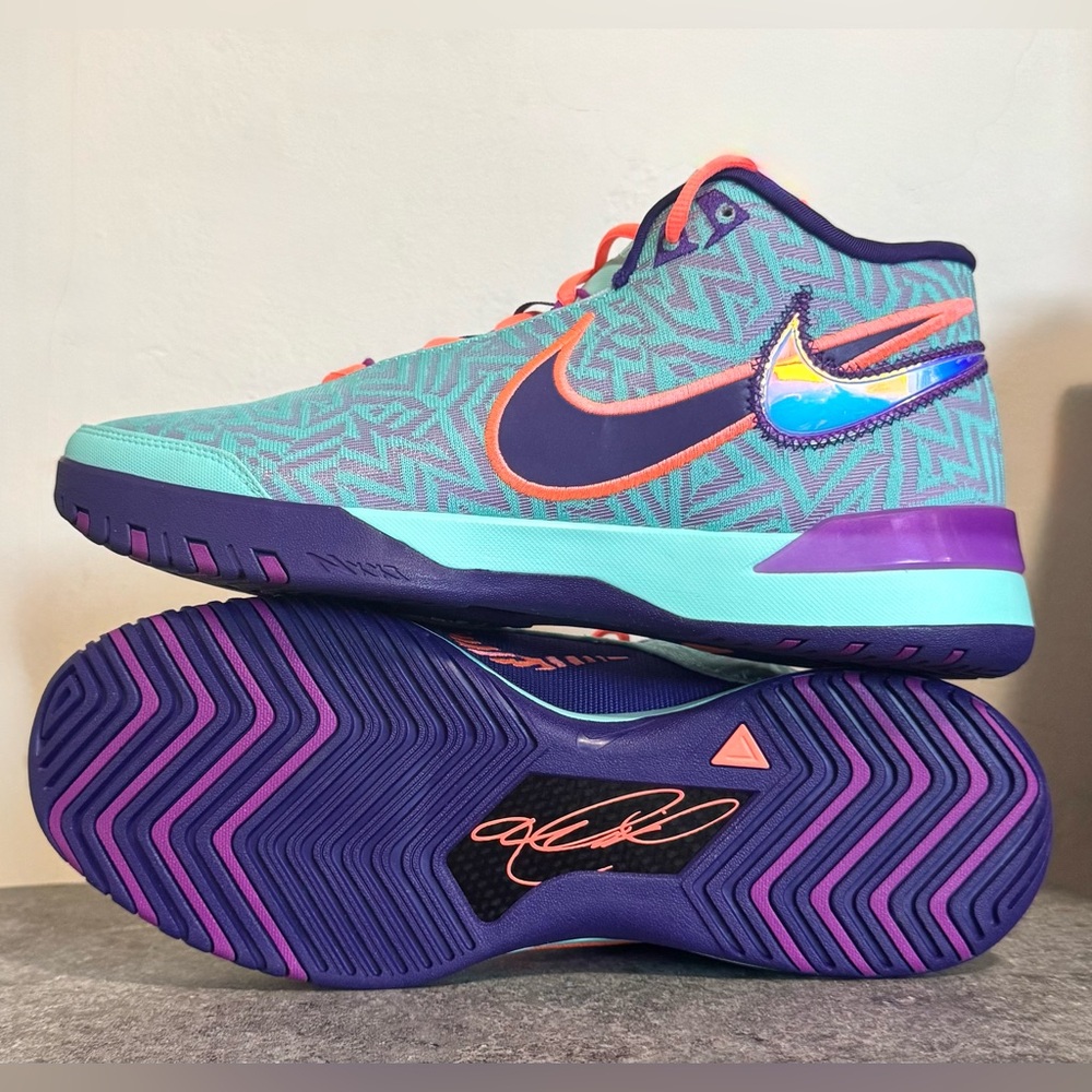 Nike Zoom LeBron NXXT Genisus Hyper Turquoise Shoes Men's Size 11.5 NWOT